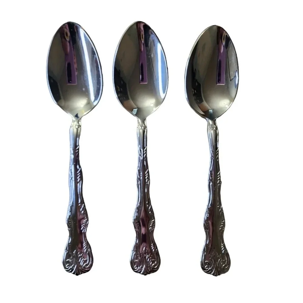 6 PC Reed & Barton Select 18/10 Stainless Victoria Pattern (??) Spoons Teaspoons